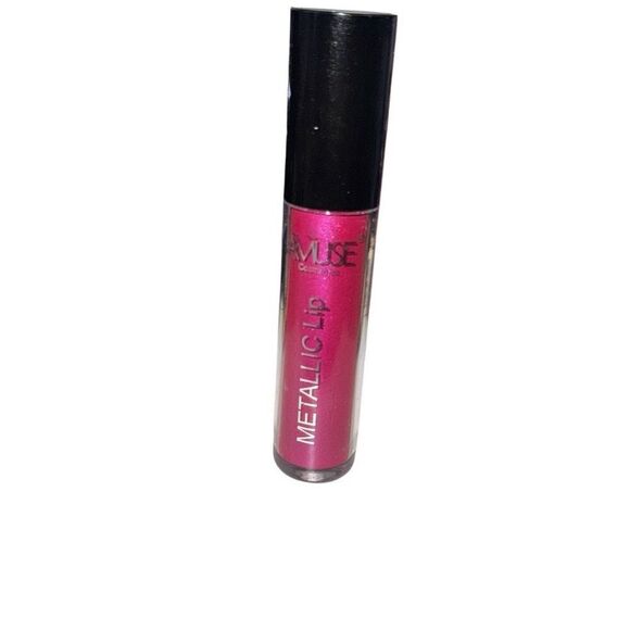 Amuse Cosmetics Metallic Lip Gloss Magenta Black Top - Picture 3 of 5